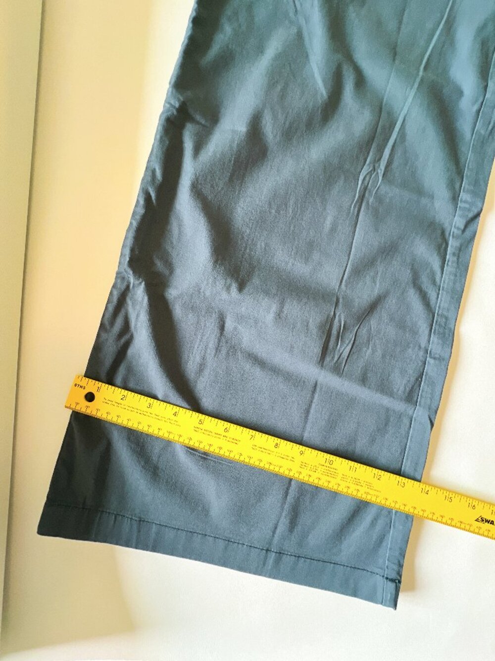 Pact Boulevard Twill Wide Leg Trouser Size L NWT Organic Cotton - Picture 11 of 11